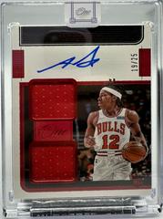 Ayo Dosunmu [Red] #RD-ADM Basketball Cards 2021 Panini One and One Rookie Dual Jersey Autographs Prices