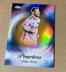 Lionel Messi [Orange] #P-22 Soccer Cards 2023 Topps Chrome MLS Pearlers Prices