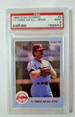 11 Times an All Star Baseball Cards 1988 Star Schmidt Prices