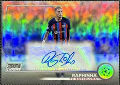 Raphinha #CA-RAP Soccer Cards 2022 Stadium Club Chrome UEFA Competitions Autographs Prices
