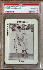 Rube Marquard Baseball Cards 1913 National Game Prices