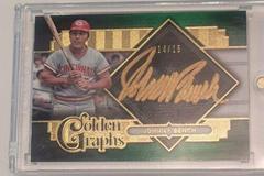 Johnny Bench [Green] #GG-JB Baseball Cards 2022 Topps Five Star Golden Graphs Autographs Prices