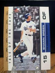 Shawn Green #U390 Baseball Cards 2002 Fleer Tradition Update Prices