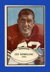 Leo Nomellini Football Cards 1953 Bowman Prices