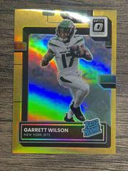 Garrett Wilson [Gold] #206 Football Cards 2022 Panini Donruss Optic Prices