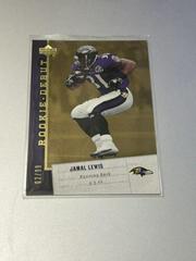 Jamal Lewis [Gold] #7 Football Cards 2006 Upper Deck Rookie Debut Prices
