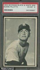 Duane Pillette #59 Baseball Cards 1953 Bowman B & W Prices