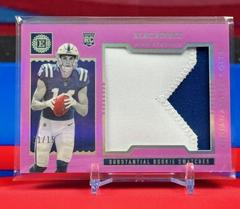 Alec Pierce [Pearl] #SS-18 Football Cards 2022 Panini Encased Substantial Rookie Swatches Prices