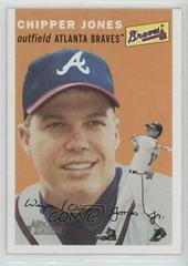 Chipper Jones #382 Baseball Cards 2003 Topps Heritage Prices