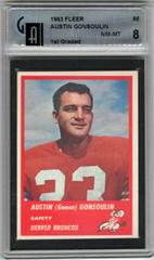 Austin Gonsoulin #85 Football Cards 1963 Fleer Prices