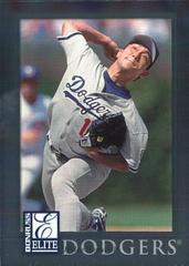 Hideo Nomo #35 Baseball Cards 1998 Donruss Elite Prices