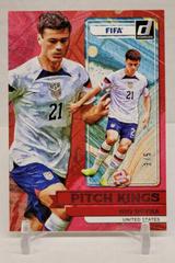 Gio Reyna [Pink] Soccer Cards 2022 Panini Donruss Pitch Kings Prices