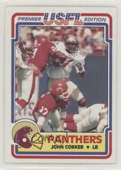 John Corker Football Cards 1984 Topps USFL Prices