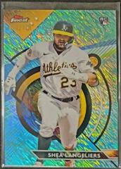 Shea Langeliers [Aqua Shimmer] #3 Baseball Cards 2023 Topps Finest Prices