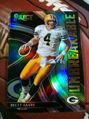 Brett Favre [Green Prizm] Football Cards 2020 Panini Select Unbreakable Prices