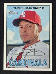 Carlos Martinez #36 Baseball Cards 2016 Topps Heritage Prices