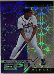 Andruw Jones [Moment Purple] #E20 Baseball Cards 1998 Pinnacle Epix Prices