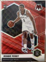 Reggie Perry [Red Wave] Basketball Cards 2020 Panini Mosaic Prices