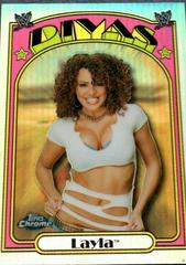 Layla [Refractor] Wrestling Cards 2007 Topps Heritage II Chrome WWE Prices