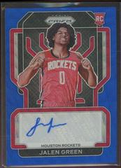 Jalen Green [Blue Wave] Basketball Cards 2021 Panini Prizm Rookie Signatures Prices