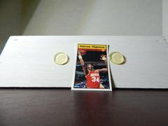 Hakeem Olajuwon #76 Basketball Cards 1992 Panini Sticker Prices