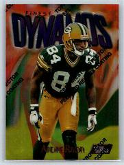 Andre Rison [w/ Coating] #95 Football Cards 1997 Topps Finest Prices