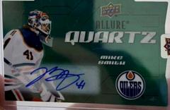 Mike Smith [Autograph] #AQ-MS Hockey Cards 2022 Upper Deck Allure Quartz Prices
