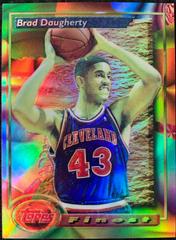 Brad Daugherty [Refractor] #193 Basketball Cards 1993 Finest Prices