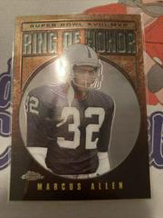 Marcus Allen #MA18 Football Cards 2002 Topps Chrome Ring of Honor Prices