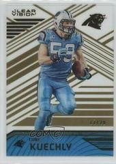 Luke Kuechly [Gold] Football Cards 2016 Panini Clear Vision Prices