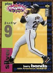 Barry Bonds #CG3 Baseball Cards 1995 Collector's Choice Crash the Game Prices