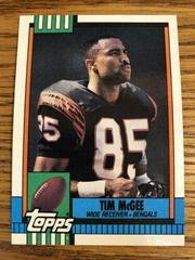 Tim McGee Football Cards 1990 Topps Prices