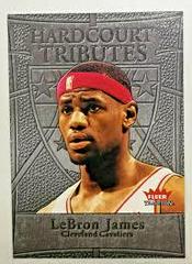 Lebron James Basketball Cards 2004 Fleer Tradition Hardcourt Tributes Prices