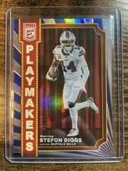Stefon Diggs [Blue] #PM-4 Football Cards 2023 Panini Donruss Elite Playmakers Prices