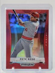 Pete Rose [Red Prizm] #145 Baseball Cards 2012 Panini Prizm Prices