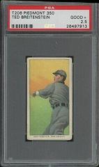 Ted Breitenstein #NNO Baseball Cards 1909 T206 Piedmont 350 Prices