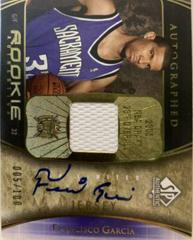 Francisco Garcia Autograph Basketball Cards 2005 SP Authentic Prices