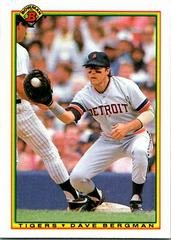 Dave Bergman #355 Baseball Cards 1990 Bowman Prices