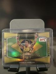 Jessica Andrade [Gold Flash] Ufc Cards 2022 Panini Select UFC Global Icons Prices