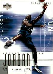 Michael Jordan #1 Basketball Cards 2001 Upper Deck Flight Team Prices