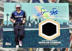 Spencer Strider Baseball Cards 2023 Topps Update All Star Stitches Autographs Prices