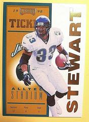 James Stewart [Gold] Football Cards 1998 Playoff Contenders Ticket Prices
