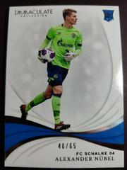 Alexander Nubel Soccer Cards 2018 Panini Immaculate Prices
