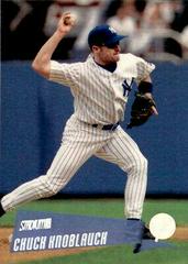 Chuck Knoblauch #163 Baseball Cards 2000 Stadium Club Prices