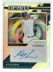 Kyle Lewis [Silver Prizm] #DS-KL Baseball Cards 2021 Panini Prizm Debut Signatures Prices