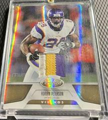 Adrian Peterson [Mirror Gold] Football Cards 2011 Panini Certified Prices