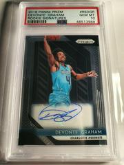 Devonte' Graham #RSDGR Basketball Cards 2018 Panini Prizm Rookie Signatures Prices
