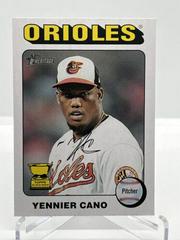 Yennier Cano [White Border] #121 Baseball Cards 2024 Topps Heritage Prices