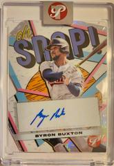 Byron Buxton Baseball Cards 2023 Topps Pristine Oh Snap Autographs Prices