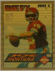 Joe Montana [Gold Shield] Football Cards 1994 Collector's Edge FX Prices